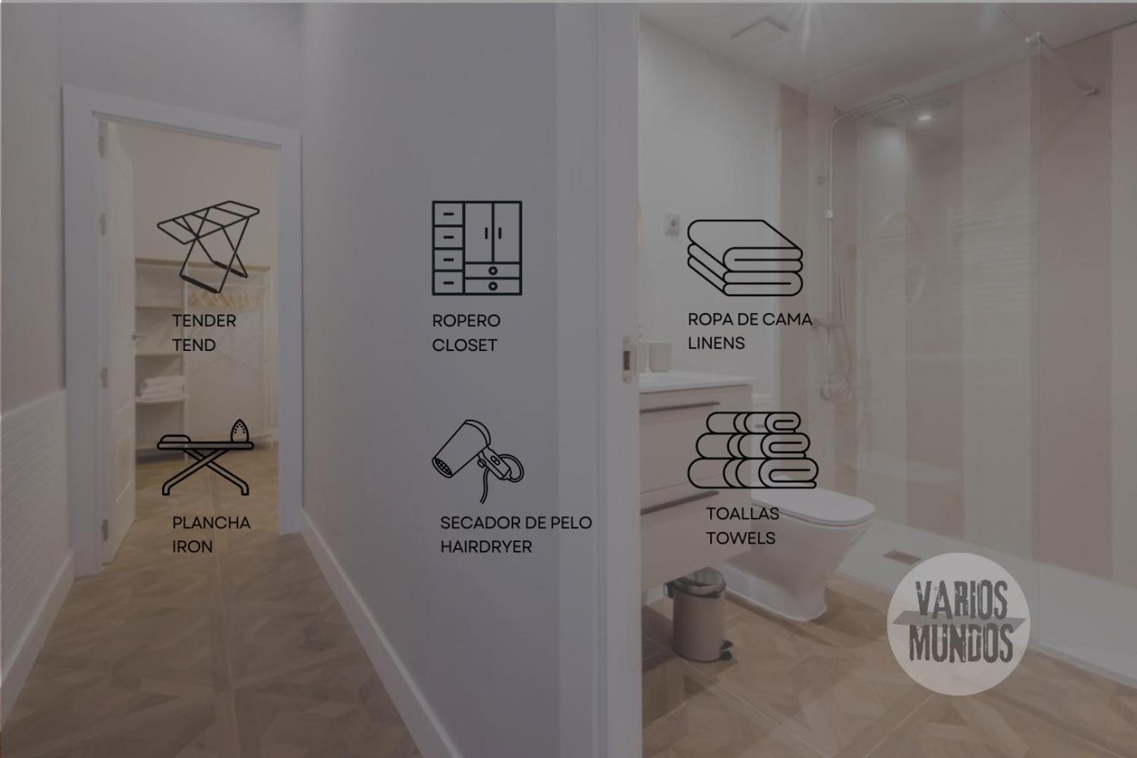 Super Nice Apt Para 10Pax En Malasana-Centro E3 马德里 外观 照片