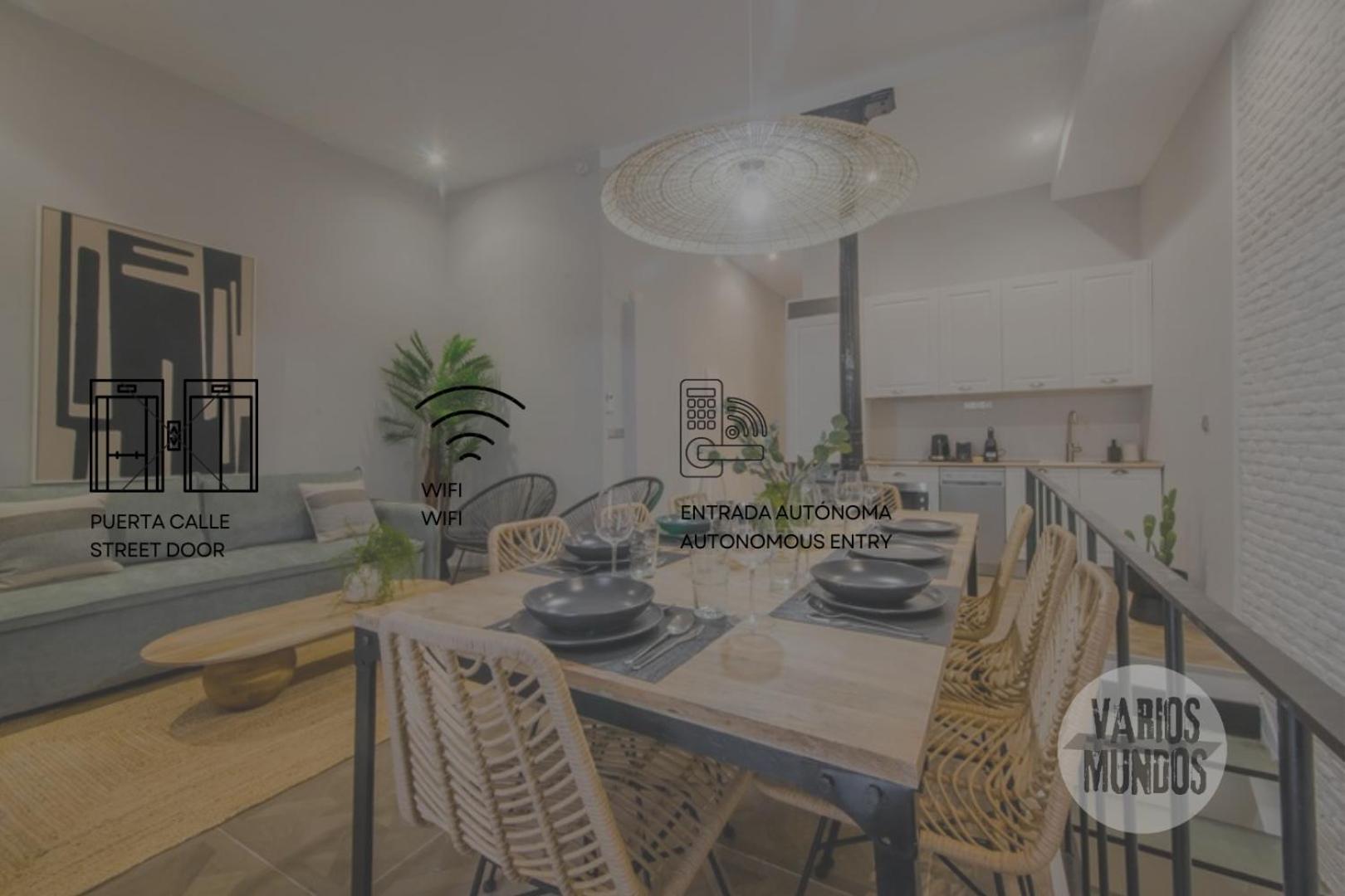 Super Nice Apt Para 10Pax En Malasana-Centro E3 马德里 外观 照片